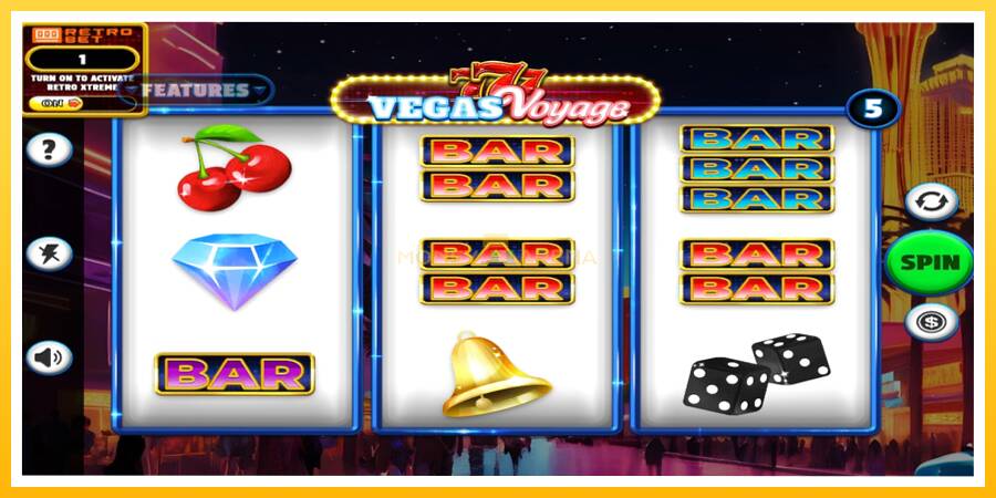 Kuva 1 pelikone 777 – Vegas Voyage