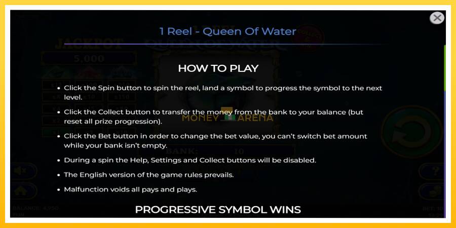 Kuva 5 pelikone 1 Reel Queen of Water