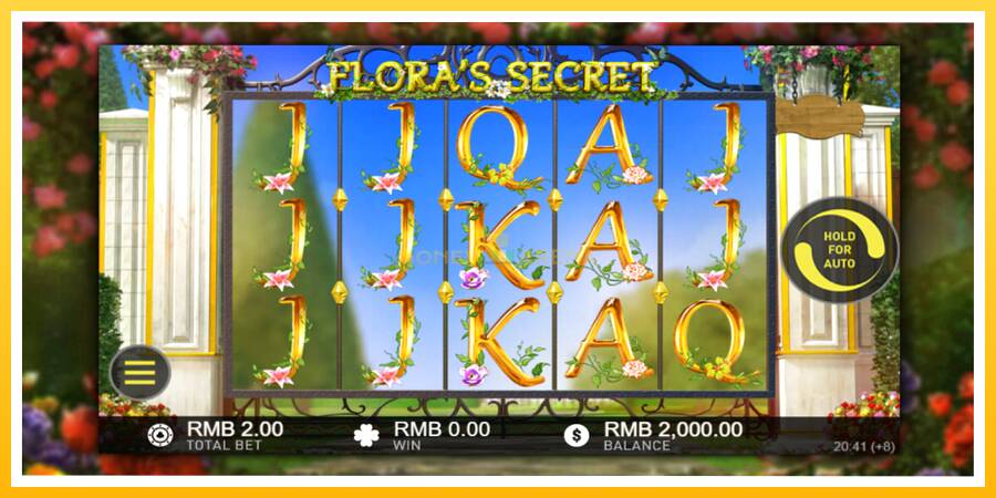 Kuva 2 pelikone Floras Secret