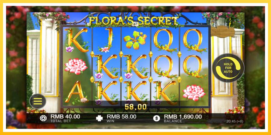 Kuva 4 pelikone Floras Secret