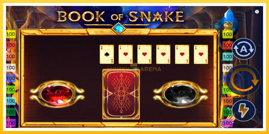 Kuva 5 pelikone Book of Snake