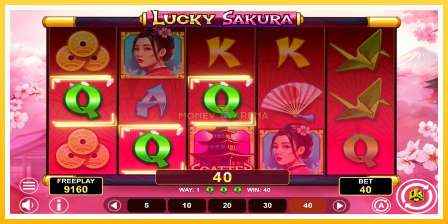 Kuva 4 pelikone Lucky Sakura Win Spins