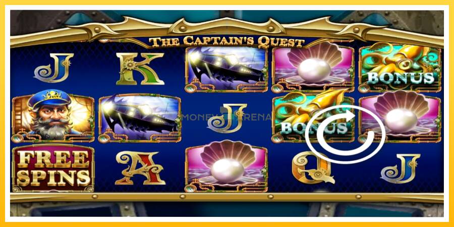 Kuva 1 pelikone The Captains Quest