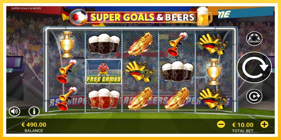 Kuva 2 pelikone Super Goals & Beers