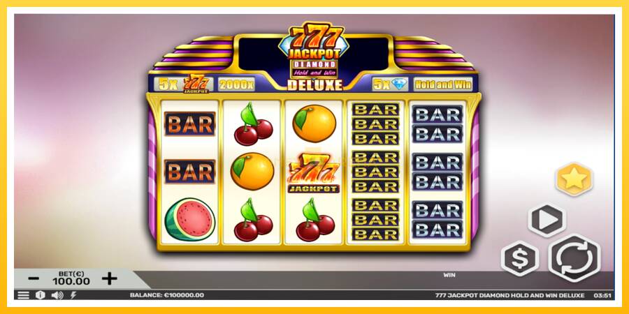 Kuva 2 pelikone 777 Jackpot Diamond Hold and Win Deluxe