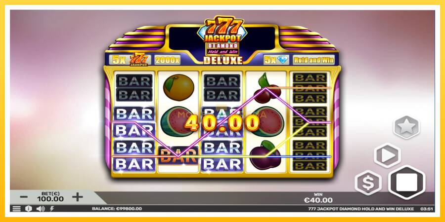 Kuva 3 pelikone 777 Jackpot Diamond Hold and Win Deluxe