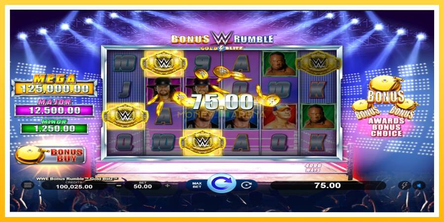 Kuva 2 pelikone WWE Bonus Rumble Gold Blitz