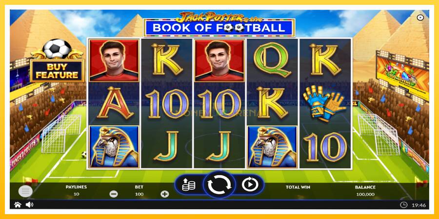 Kuva 2 pelikone Jack Potter & The Book of Football