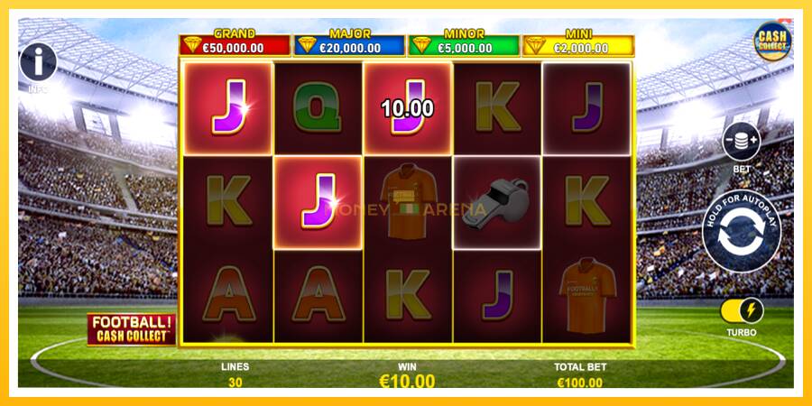 Kuva 4 pelikone Football Cash Collect PowerPlay Jackpot