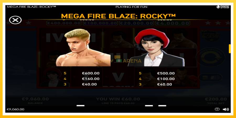 Kuva 5 pelikone Mega Fire Blaze: Rocky