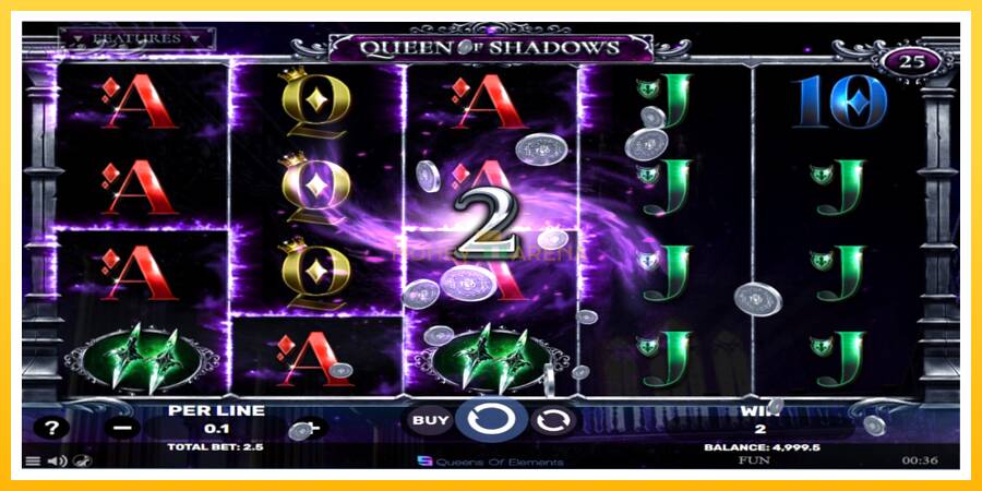 Kuva 3 pelikone Queen of Shadows