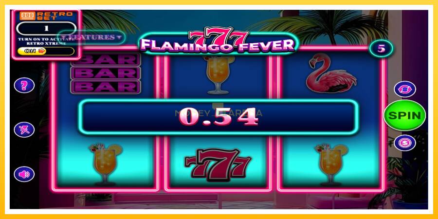 Kuva 2 pelikone 777 - Flamingo Fever