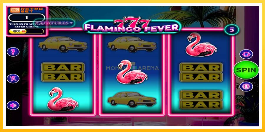 Kuva 3 pelikone 777 - Flamingo Fever