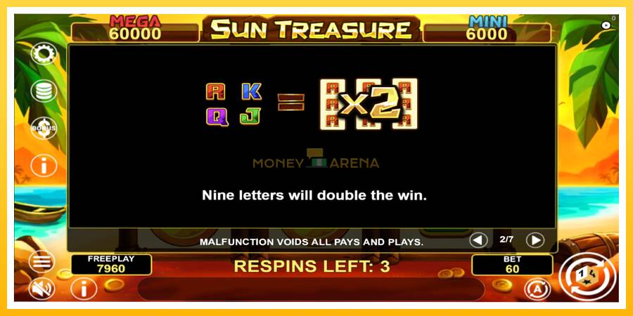 Kuva 6 pelikone Sun Treasure Hold & Win