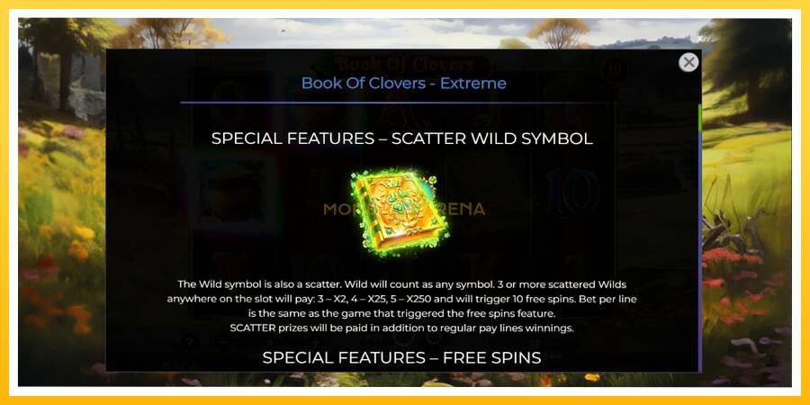 Kuva 5 pelikone Book of Clovers - Extreme