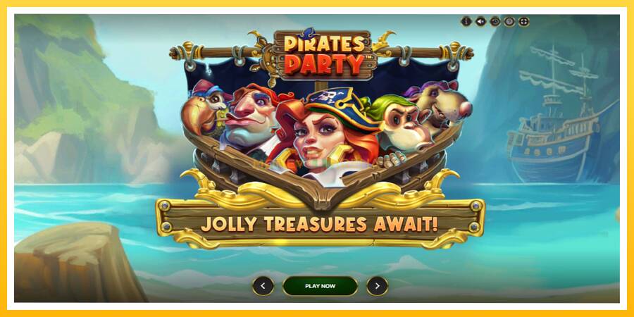 Kuva 1 pelikone Pirates Party