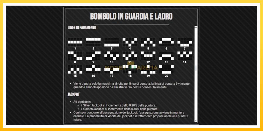 Kuva 7 pelikone Bombolo In Guardia E Ladro