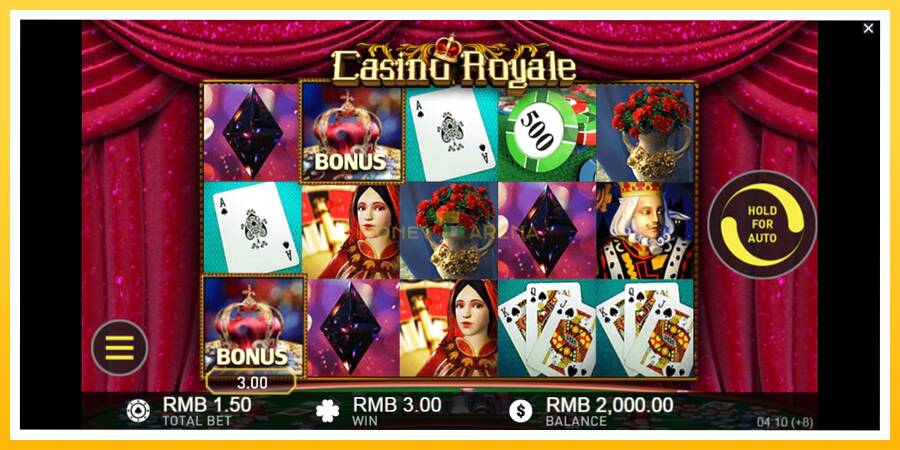 Kuva 1 pelikone Casino Royale