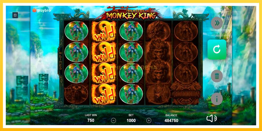 Kuva 5 pelikone The Monkey King