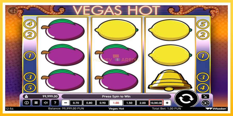 Kuva 1 pelikone Vegas Hot