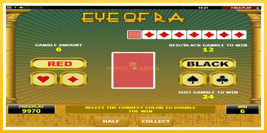 Kuva 4 pelikone Eye of Ra